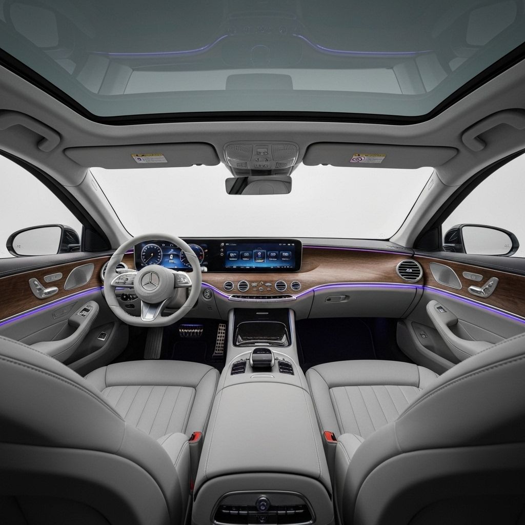 Intérieur Mercedes Classe S - Flotte Allure Limousine